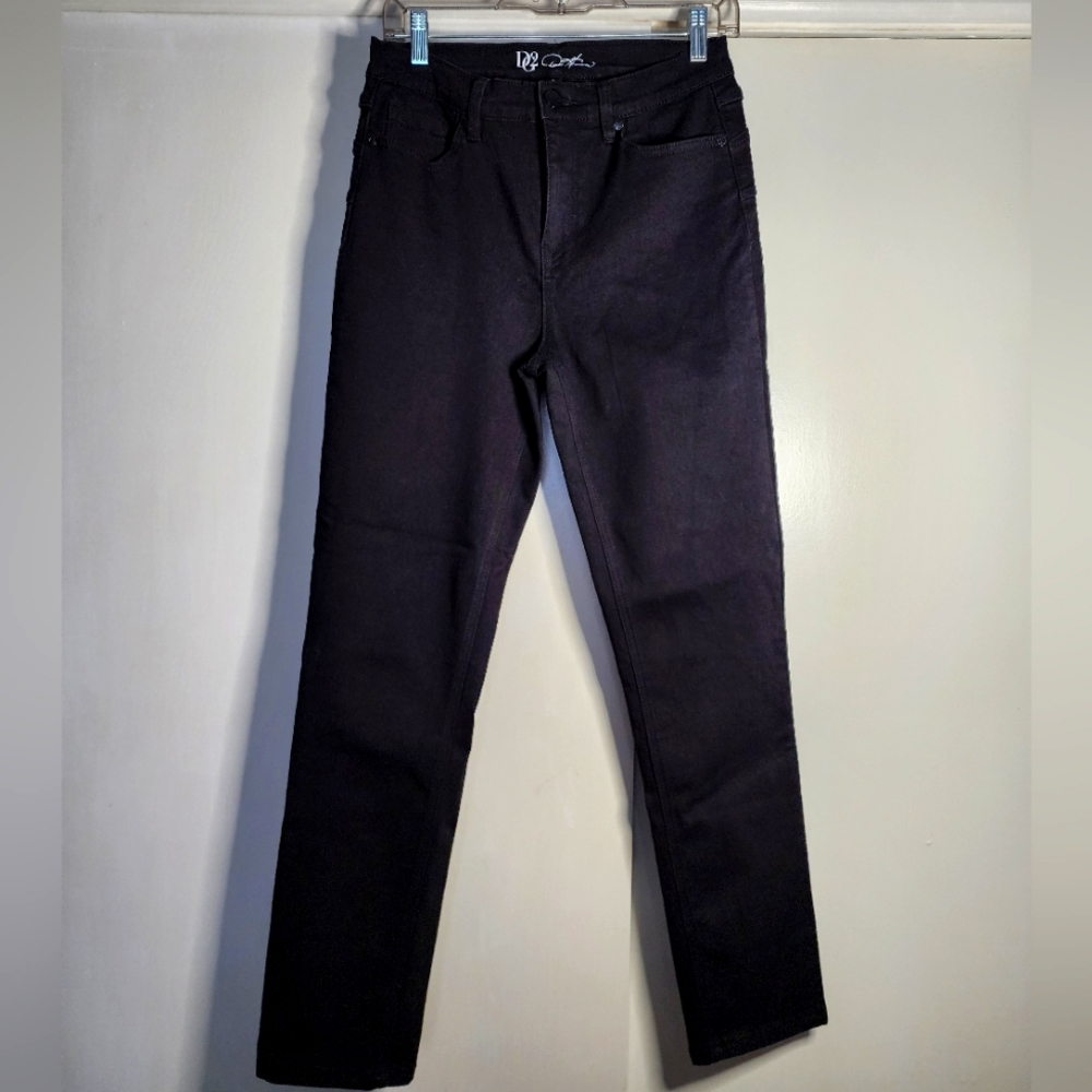DG2 Diane Gillmen stretch jeans size 8 black